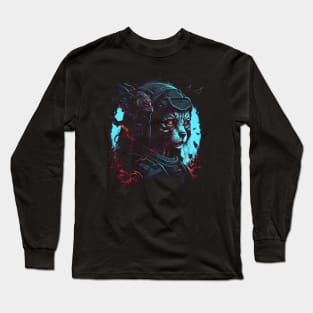 Alien Cat Long Sleeve T-Shirt